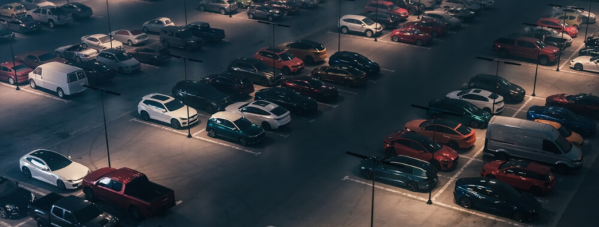 The Dangers of Collisions in Parking Lots and Parking Garages