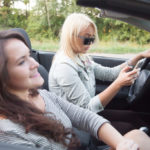injured as a passenger in a car