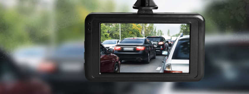 dashcam footage used in car accident